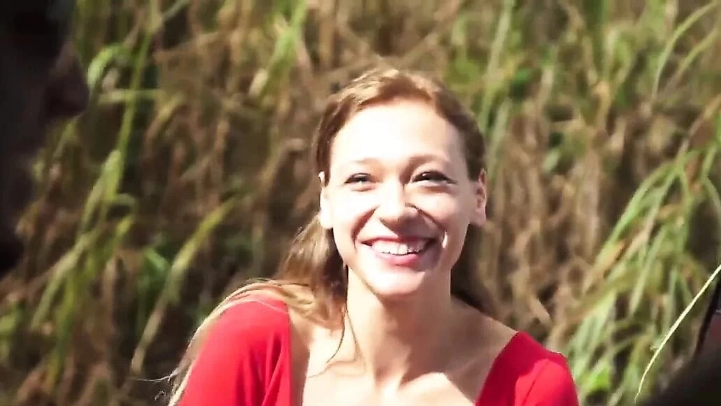 Helpless girl roped and dominated by dirty driver