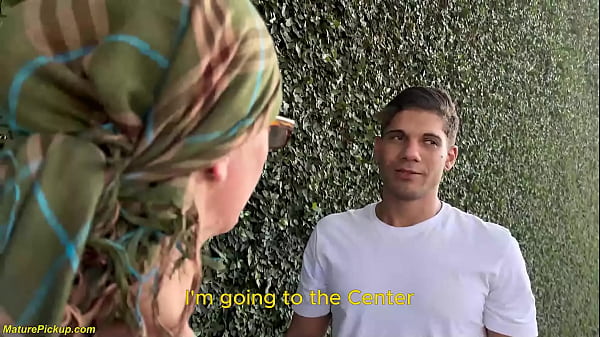 small ass mature picked up for rough anal in the bus