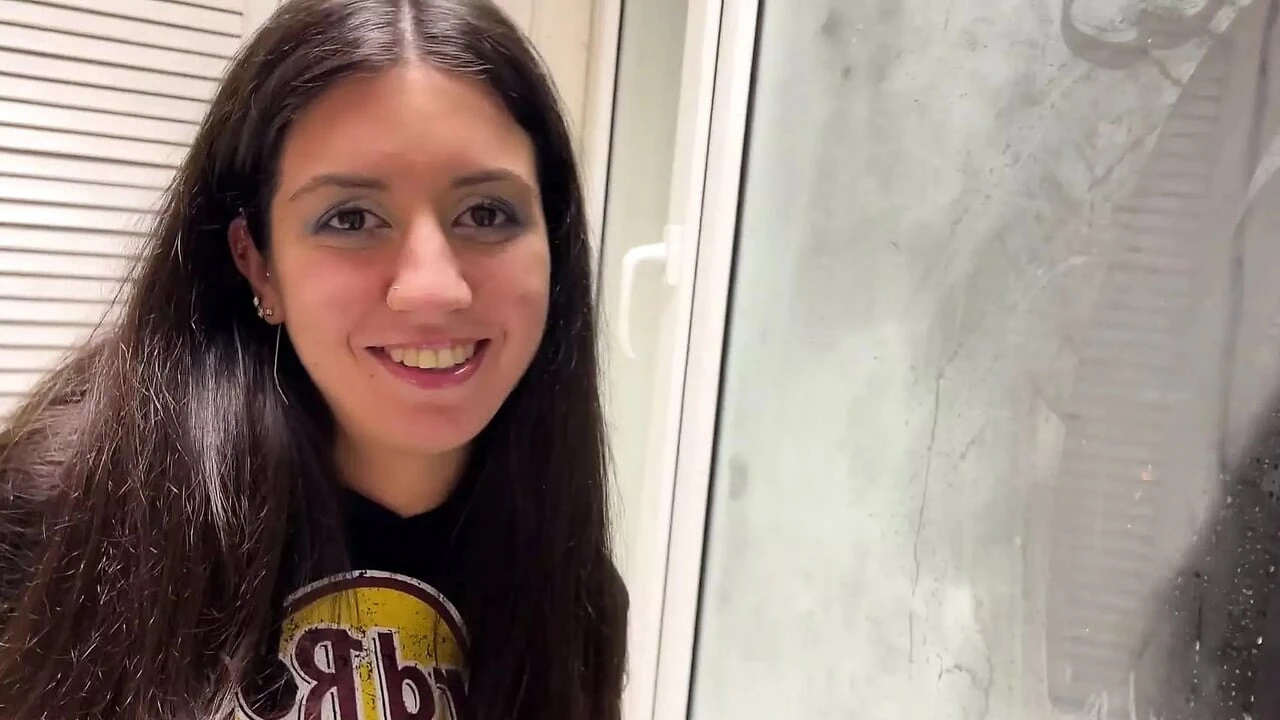 A Cute Girl at a Party Suggested Sex on the Balcony While Her Boyfriend Wasnt Looking.