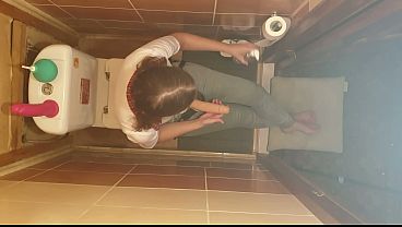 Beautiful girl strap on man amateur homemade