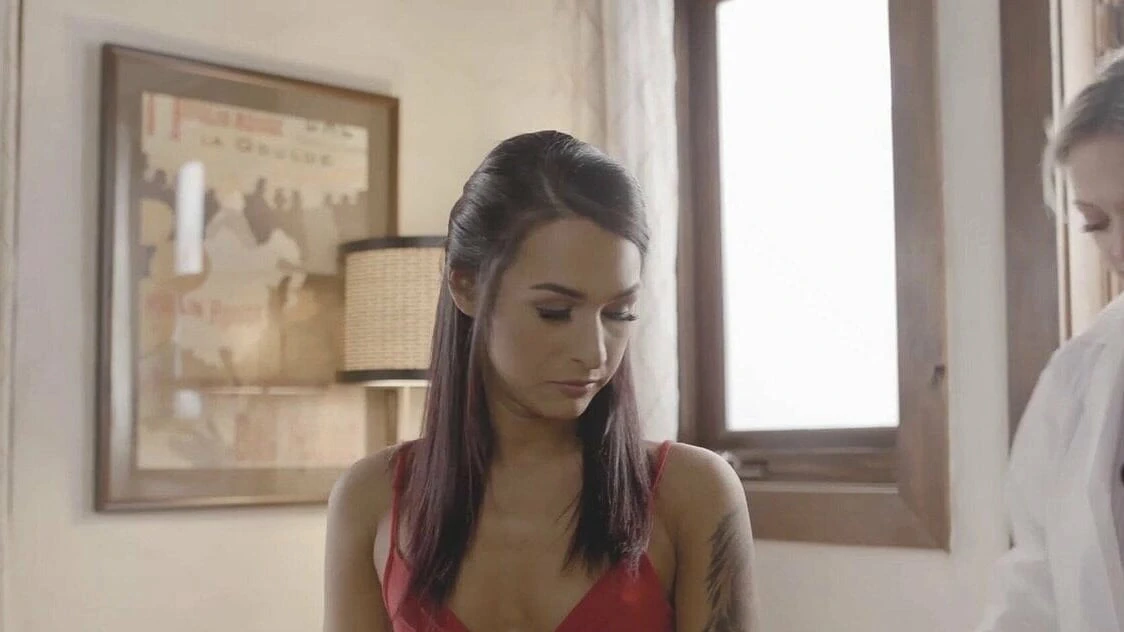 Busty MILF Doctor Rides Hot Trans Patient’s Cock!