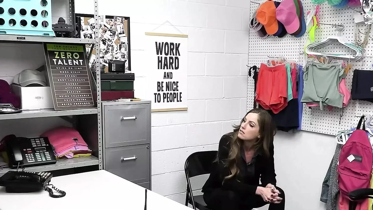 Busty Shoplyfter Mylf Breaks The Law And Gets Dominated By Security Officer In The Backroom