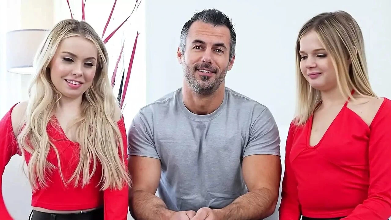 Crazy Hot Step-sisters Coco Lovelock & Haley Spades Want To Get Pregnant Simultaneously – TeamSkeet