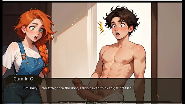 Farmer Kink [ TABOO Hentai Game ] Ep.1 MASSIVE COCK GROW in front of my STEP SISTERS !