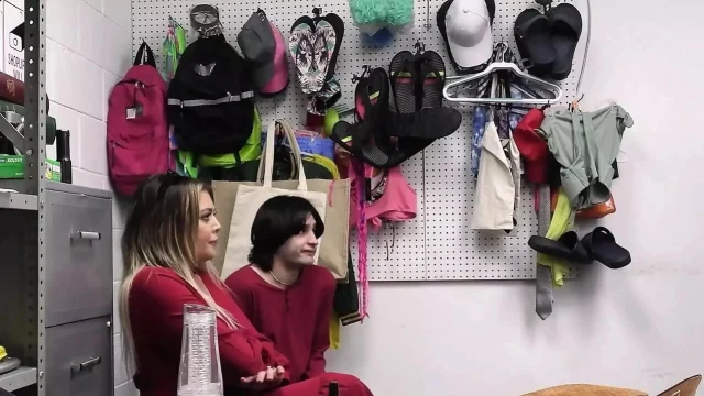 Loss Prevention Officers Gangbang Stepmom Vivianne DeSilva While Her Stepson Is Watching In Horror