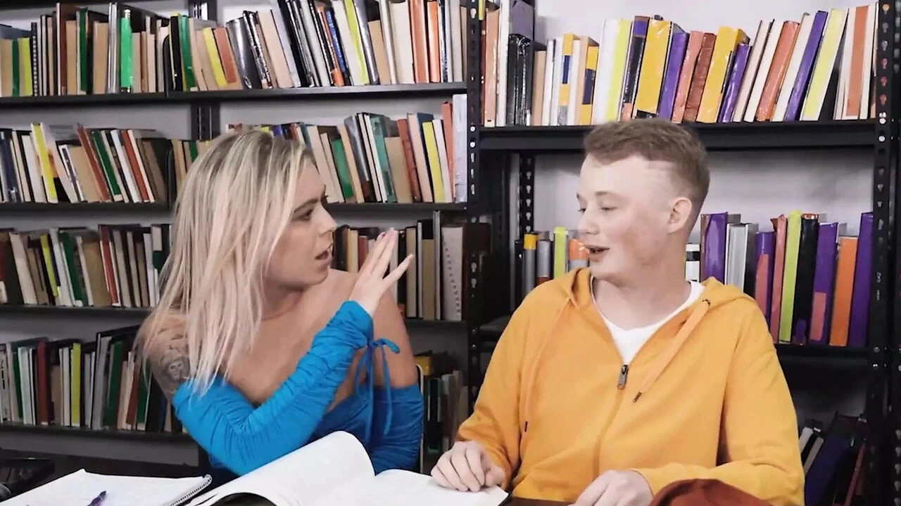 Mandy Waters The Librarian Takes Care Of The Books And Horny Students Like Jimmy Michaels – REALITY KINGS