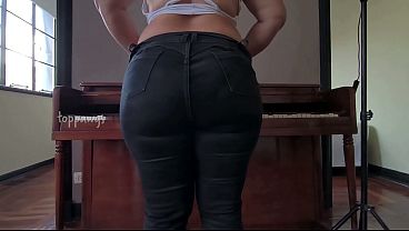 new jeans big butt bbw pawg is sexy