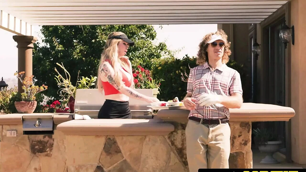 OOPSIE – He Saw His Cheating Wife’s Pussy Creampied By Trans Golfers Gracie Jane & Zariah Aura