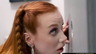 OOPSIE – Trans Janie Blade & Kasey Kei Fuck Madison Morgan Through Glory Holes After Getting Caught