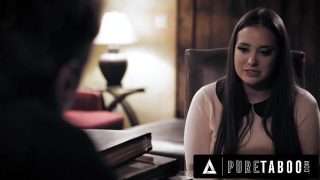 PURE TABOO Creepy Priest Convinces Sinful Bride-To-Be Gia Paige To Submit In Exchange For Absolution