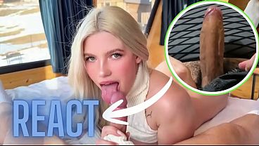 React: Mt Everest trip turns into hot sex. Big tits step-sister wants cum – Anastangel