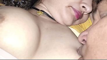 Stepbrother sucked his step sister’s boobs before her fucking