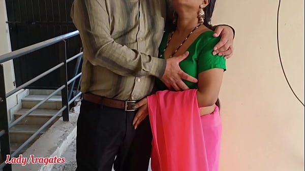 Young desi bhabhi pleased the landlord by getting her pussy and ass fucked