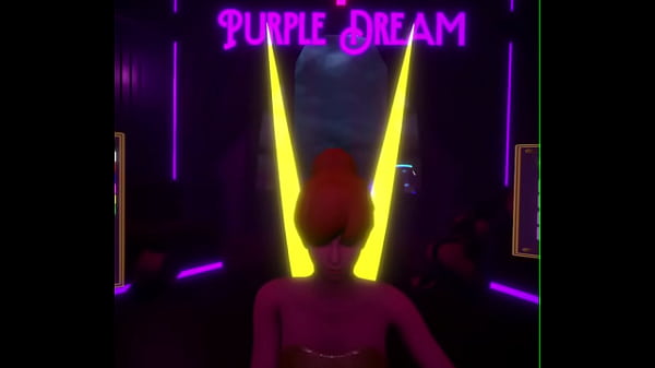 A Tinkerbell cosplayer taking care of you in the Purple Dream.