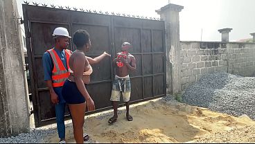 AT THE CONSTRUCTION SITE, TOOK A CHEAP SLUT BEHIND THE BUILDING SITE AND FUCKED HER DOGGYSTYLE