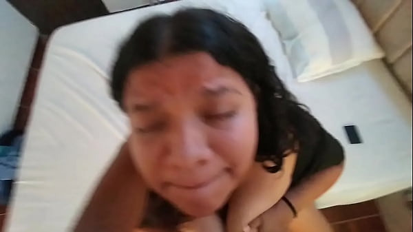 Beautiful BBW Takes My Entire Cock In Her Mouth While Moaning On Camera