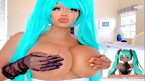 cosplay hatsune miku huge boobs