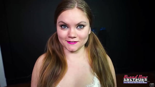 Cute Brunette Lauren Sucks A Hard Cock And Get Her Pussy Fucked And Jizzed!