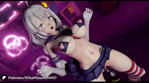 Dynamic Swing Sexy Dance – Kizuna Akari (Shimakaze Cosplay) | MMD R-18 R18