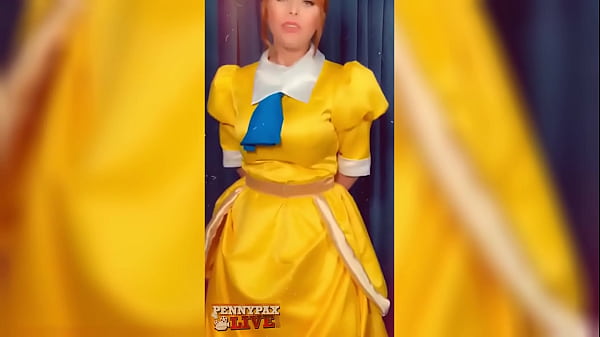 Hot Solo Cosplay Peformance Of Teasing Redhead Penny Pax!