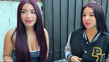 FOURSOME with my girlfriend and her hot STEPSISTER – Silvana Lee with Alejandra Palacios & Brian Evansx