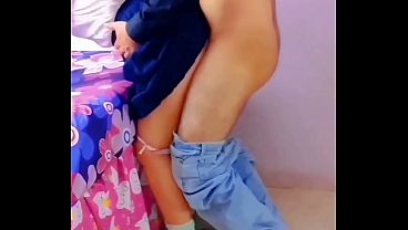 Se COGEN bien Rico a ALUMNA MEXICANA ¡Le Hacen de TODO y no DICE NADA, Después de CLASES! (Amateur REAL con Morra de Escuela)