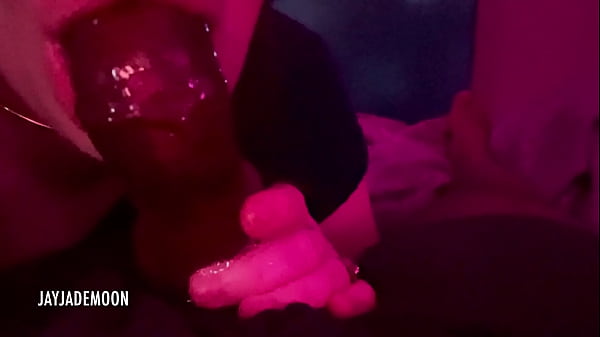 Amateur bedtime blowjob