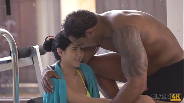 BLACK4K. Czech woman Madelina Dee enjoys taboo interracial pussy-penetration