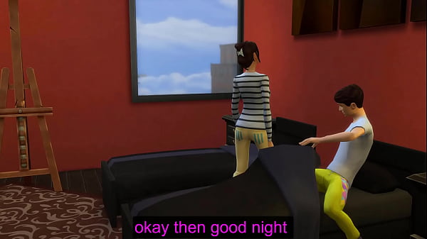 step-mother and stepson have sex in room – Family taboo