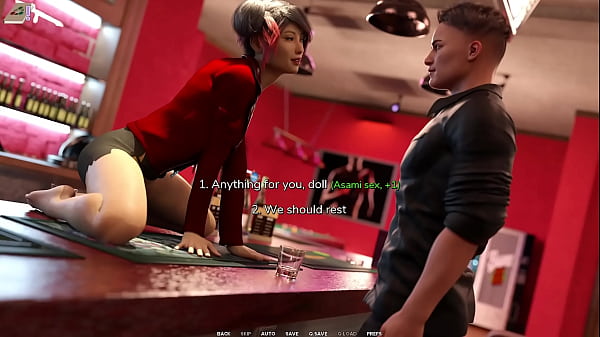 Taboo University #84 – Asian Bartender Bends Over The Desk And Get Fucked Hard